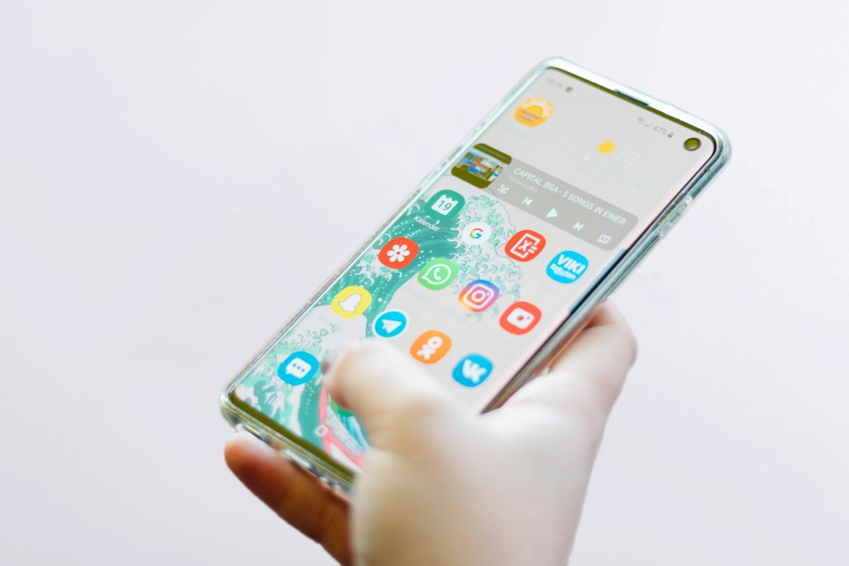 Smartphone screen showing Android mobile application permissions, app verification, and installation settings