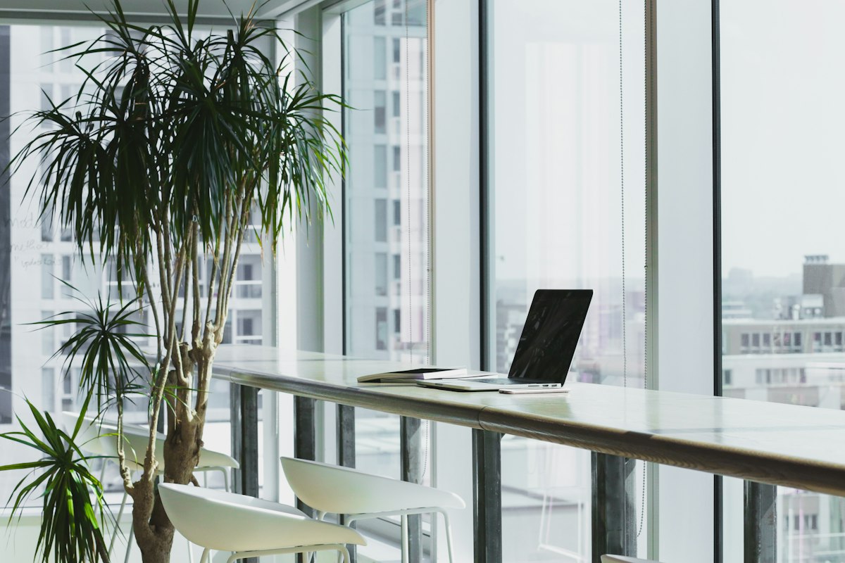 Zavalio Com digital publishing platform overview featuring modern office workstation with laptop, editorial notes, and multi-topic content categories